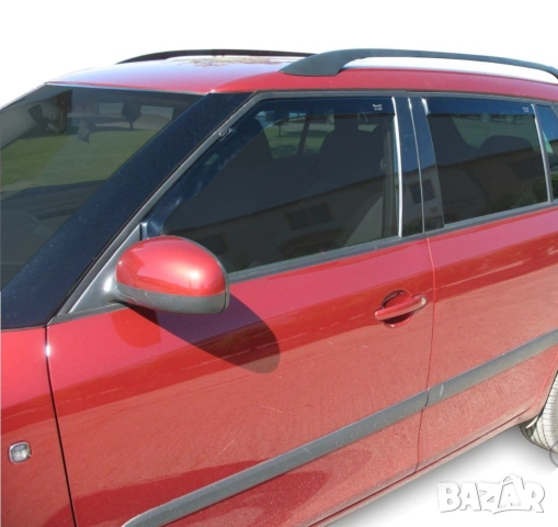 К-т 4бр. Ветробрани HEKO предни и задни за Шкода Skoda Fabia I II 1999-2015 , снимка 3 - Аксесоари и консумативи - 39110784