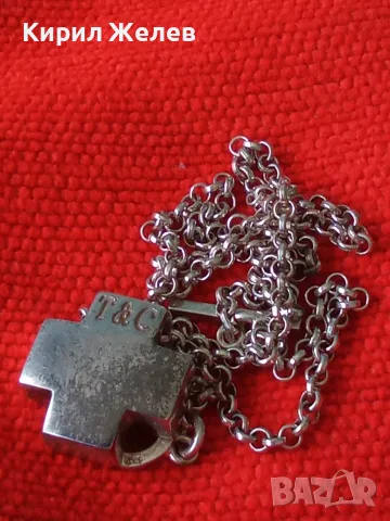 Марково сребърно колие Tiffany*Co модерен Арт дизайн 39753, снимка 12 - Колиета, медальони, синджири - 55102386