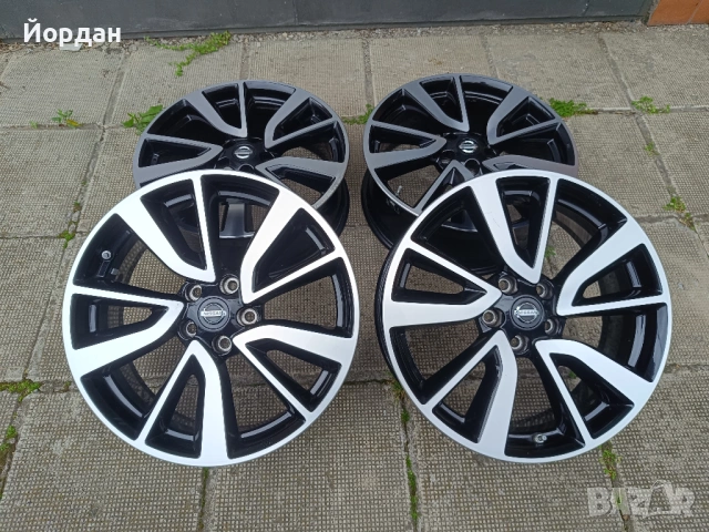 ОРИГИНАЛНИ джанти 19 ' цола 5x114,3 NISSAN QASHQAI / Нисан Кашкай + датчици 7J ET40, снимка 3 - Гуми и джанти - 54495462