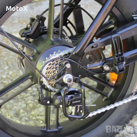 Електрически велосипед колело  X90 FAT BIKE, снимка 5 - Велосипеди - 55366519