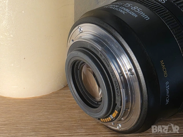Обектив Canon ef-s 15-85 USM IS, снимка 4 - Обективи и филтри - 54465761