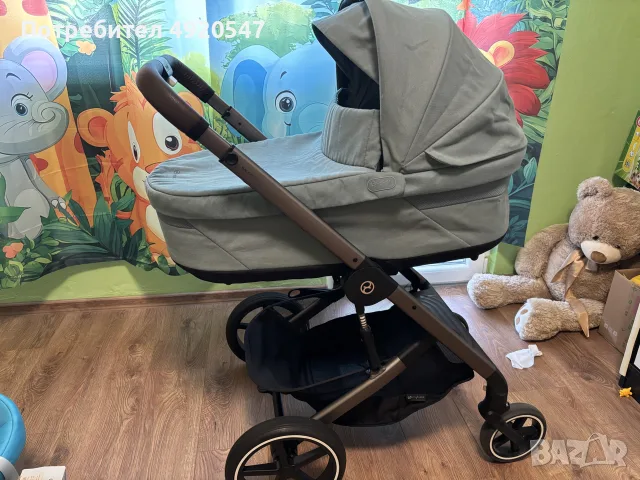 Cybex Balios S Lux 3 в 1, 2023 г., снимка 5 - Детски колички - 55679025