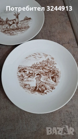 Ловен сервиз за хранене Bavaria , снимка 7 - Сервизи - 54235686