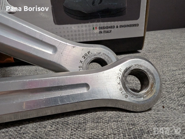 Ретро Шосейни Курбели Campagnolo Super Record, снимка 4 - Части за велосипеди - 55257888