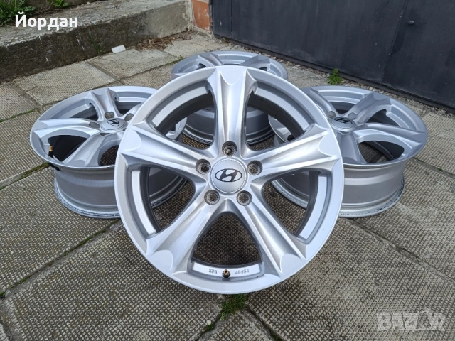 Алуминиеви джанти 17 ' цола с датчици 5x114,3 Хюндай / HYNDAI MAZDA KIA ET45 7J 
