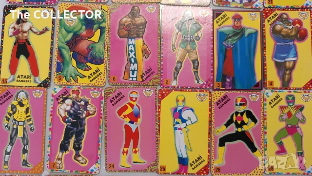 Ретро карти Atari Rangers- 36 бр., снимка 3 - Колекции - 54853502