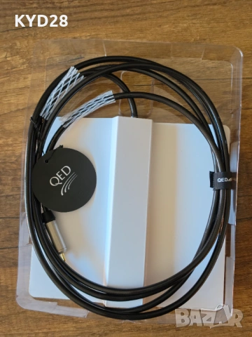 QED Reference Subwoofer 40 RCA – Висок клас аудиофилски кабел за субуфер 3 метра, снимка 4 - Други - 54903822