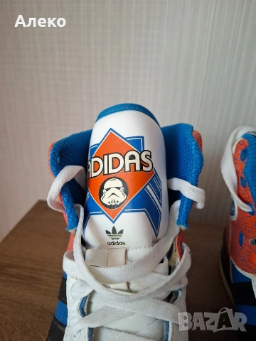 Adidas Star Wars кецове 46 номер. , снимка 5 - Маратонки - 54546255