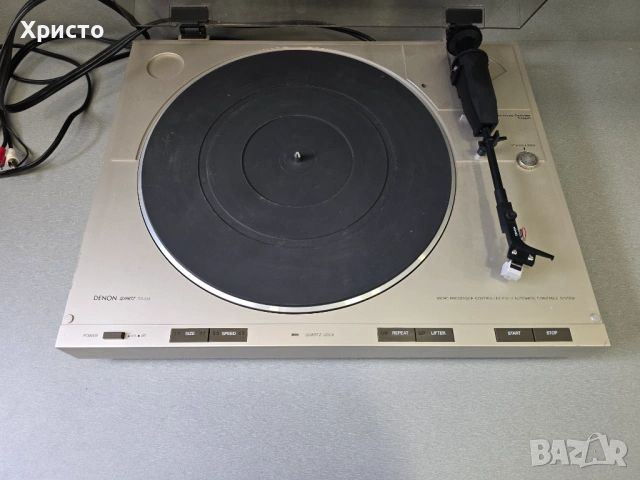💿🎶 Denon Dp-23F 🎶🔊quartz , снимка 3 - Грамофони - 54558829