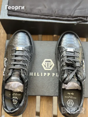 Philipp plein loro pianа мужки обувки, снимка 11 - Мокасини - 55683381