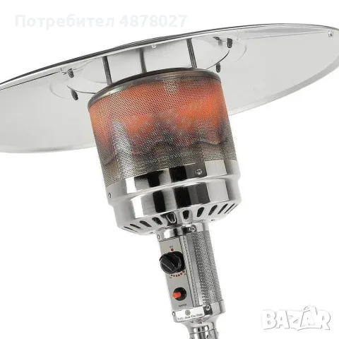 Външен газов отоплител TR135GRB, 13kW, гъба., снимка 2 - Отоплителни печки - 55316712