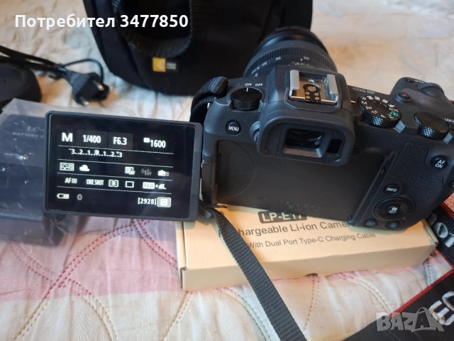 Фотоапарат Canon RP на 4.5 к кадъра, снимка 3 - Фотоапарати - 54788840