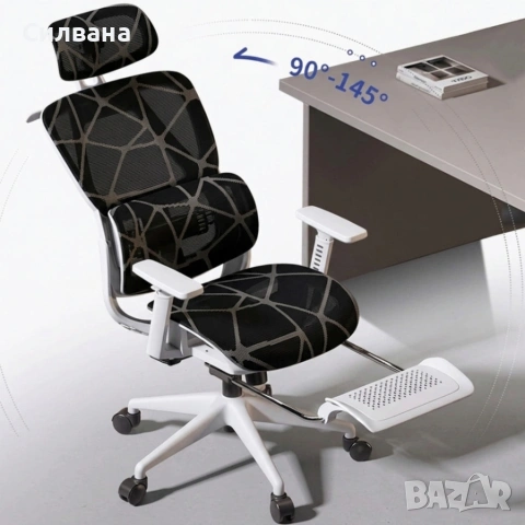 Ергономичен офис стол , снимка 4 - Столове за офис - 54261197