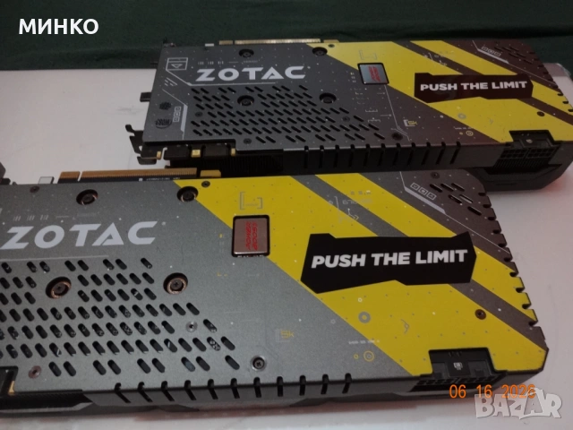 GTX 1070ti  ZOTAC, снимка 9 - Видеокарти - 54932324