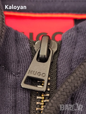 Мъжки суичър с качулка Hugo Boss Daple размер XL, снимка 5 - Спортни дрехи, екипи - 54806115