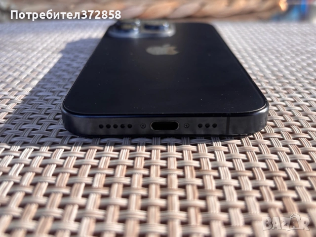 iPhone 15 Pro 128GB Blue Titanium | Батерия 99% | Като нов | Фабрично отключен, снимка 4 - Apple iPhone - 54800357