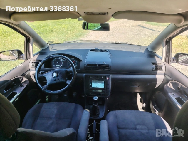 SEAT ALHAMBRA 1.9TDI, снимка 5 - Автомобили и джипове - 54896599