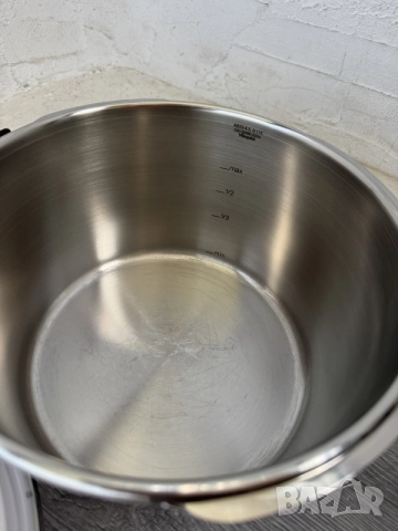 Немска Тенджера Под Налягане Fissler Vitaquick 4.5 л, 22см (Инокс 18/10, Индукция)!, снимка 4 - Съдове за готвене - 55278376