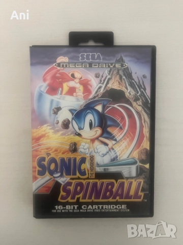 Sonic Spinball Sega Mega Drive Игра 
