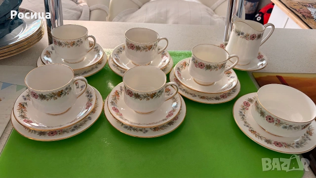 Сервиз на Royal Albert - 29 части, снимка 15 - Сервизи - 55056730