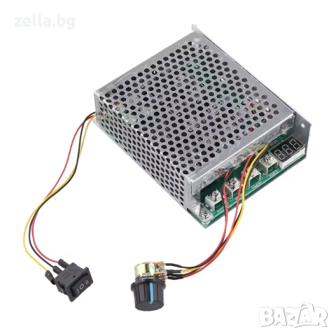 Дигитален PWM контролер 60A/100A, 12V-55V за DC мотор и HHO генератор 10113, снимка 7 - Друга електроника - 54657880