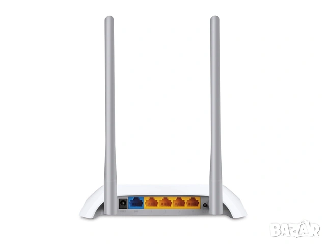 Рутер TP-Link TL-WR840N, 300Mbps, 2.4GHz, Wi-Fi 4 (802.11n) | ПРОМОЦИЯ, снимка 3 - Рутери - 54391919