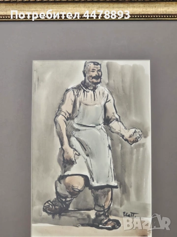 Картина Илия Петров ( 1903-1975), снимка 6 - Антикварни и старинни предмети - 54189620