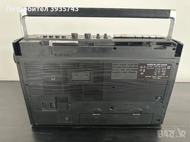 National Panasonic RQ-554LDS Japan , снимка 5 - Радиокасетофони, транзистори - 54573754