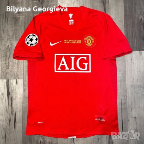 Manchester United 2008 UCL Final Retro Jersey