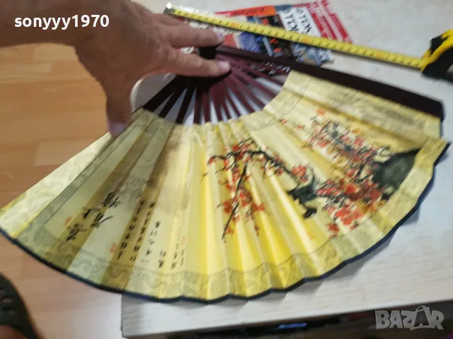 ВЕТРИЛО ОТ ФРАНЦИЯ 50СМ 2907261011, снимка 7 - Антикварни и старинни предмети - 55455307