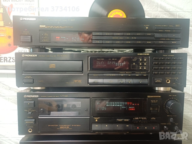 Pioneer A-501R, CT-445, PD-6700,  F-445., снимка 4 - Аудиосистеми - 54541808