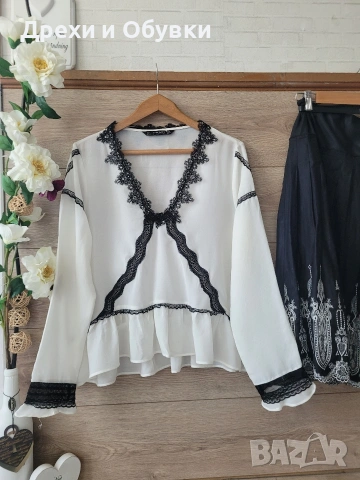 Елегантна официална блуза ZARA 