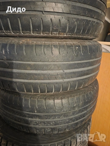 Железни джанти с гуми, снимка 5 - Гуми и джанти - 54812700
