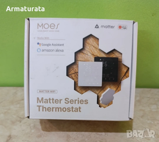 Smart термостат Moes (Matter WiFi)