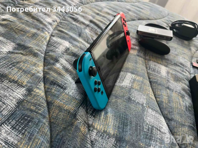 Продавам нинтендо слуич олед, снимка 2 - Игри за Nintendo - 54412691