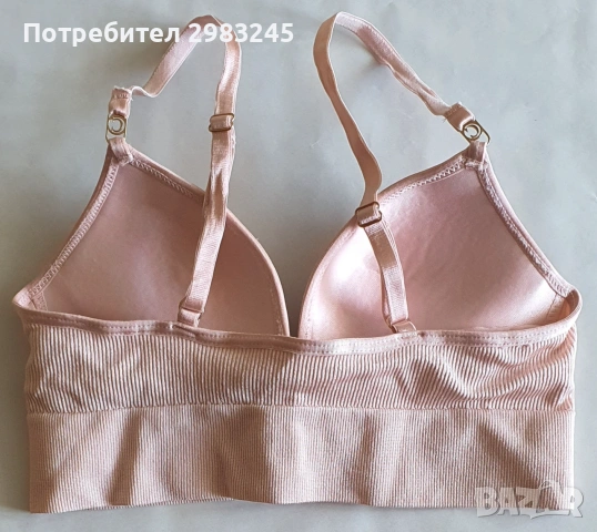 Топ с подвижни подплънки (бралетка), снимка 2 - Корсети, бюстиета, топове - 55015383