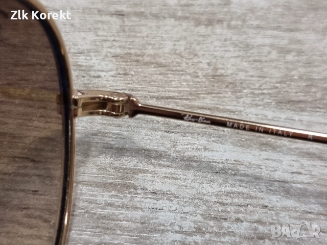 Слънчеви очила Rayban Gold, снимка 11 - Слънчеви и диоптрични очила - 54217855