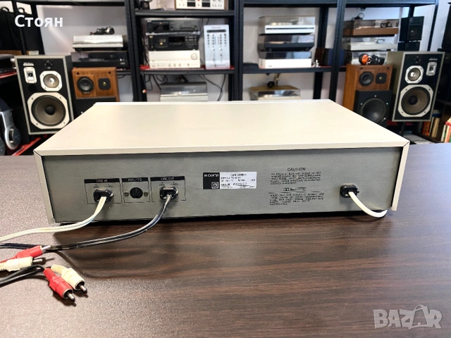 Vintage касетен дек Sony, снимка 9 - Декове - 54082048
