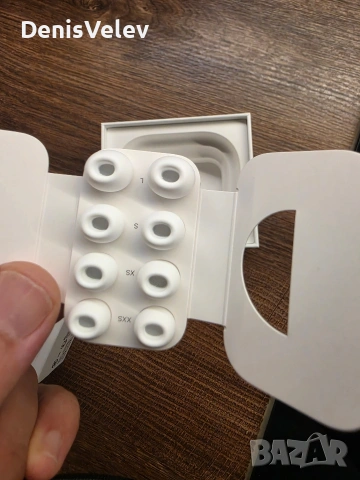 Apple Airpods Pro 3 + гаранция + кейс, снимка 8 - Bluetooth слушалки - 54516162