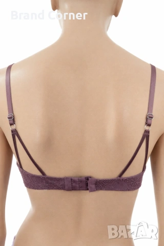 Hunkemöller сутиен 70D в цвят пепел от рози / лилаво, снимка 4 - Бельо - 54517525