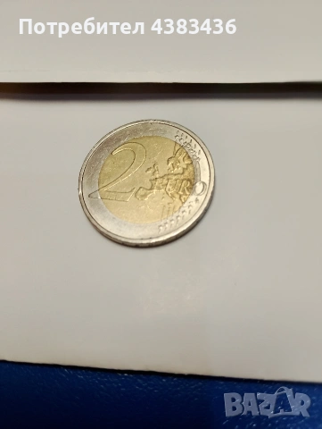 Възпоменателна монета от 2 евро, снимка 2 - Нумизматика и бонистика - 54337791
