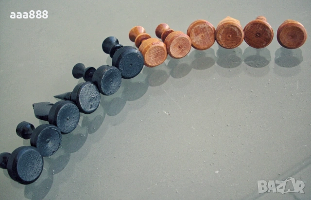 Малък дървен шах с 31 фигури , снимка 9 - Шах и табла - 54336081