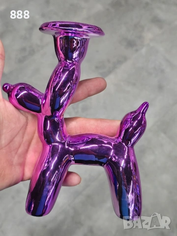 свещници кученце и фигурки мече, снимка 2 - Декорация за дома - 54137592