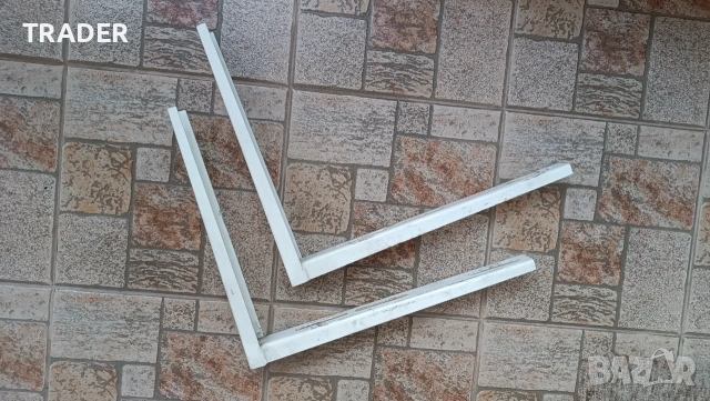 Стойки за климатик 400 х 450 x 50 mm - дебелина 1.5 mm. Бели, снимка 4 - Климатици - 43845294