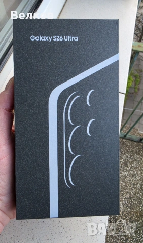 Samsung Galaxy S26 Ultra (512GB) - цвят Silver Shadow (сребърен), фабрично запечатан, снимка 2 - Samsung - 54221288