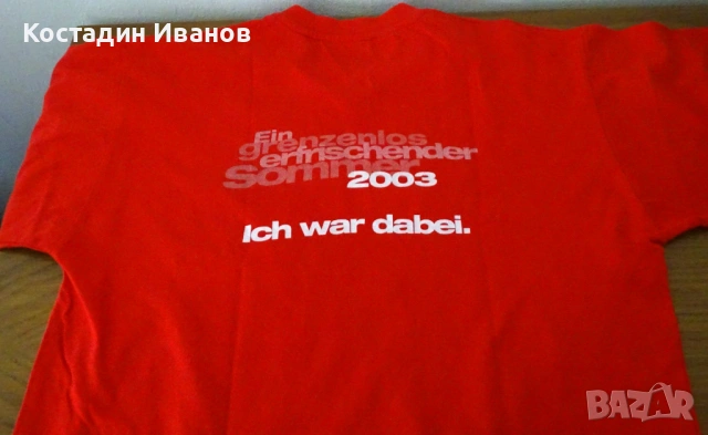 2003 Coca-Cola мъжка немска тениска размер М Кока-Кола, снимка 5 - Тениски - 54757559