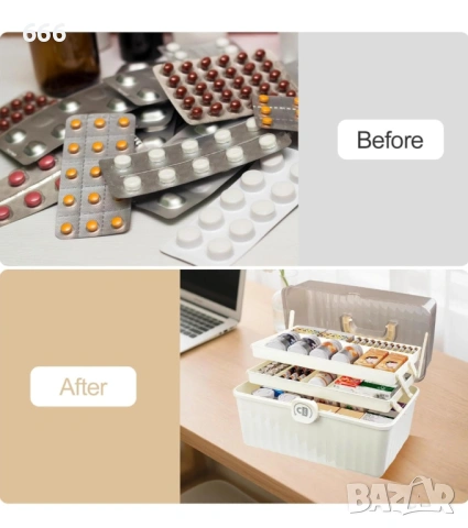 Многофункционална кутия за съхранение, снимка 4 - Други стоки за дома - 53976964