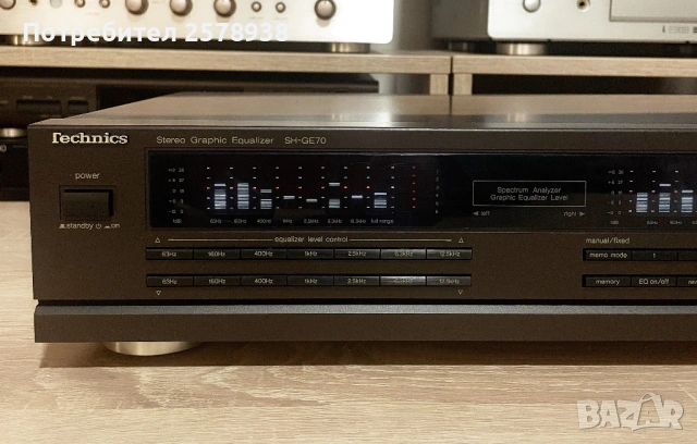Technics SH-GE 70 стерео графичен еквалайзер !, снимка 5 - Еквалайзери - 54273878