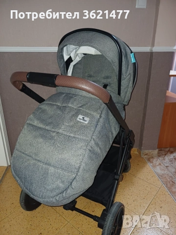 Бебешка количка 3в1 Lorelli Aria, снимка 2 - Детски колички - 55241901