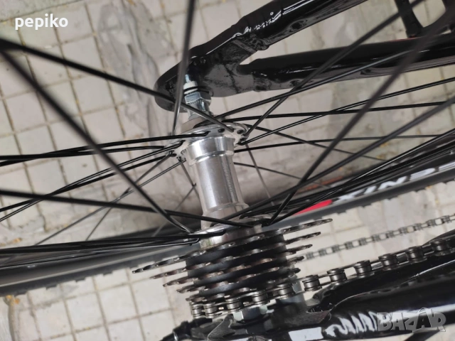 Продавам колела внос от Германия  юношески алуминив велосипед VELOTEMPO 24 цола, снимка 13 - Велосипеди - 54949783